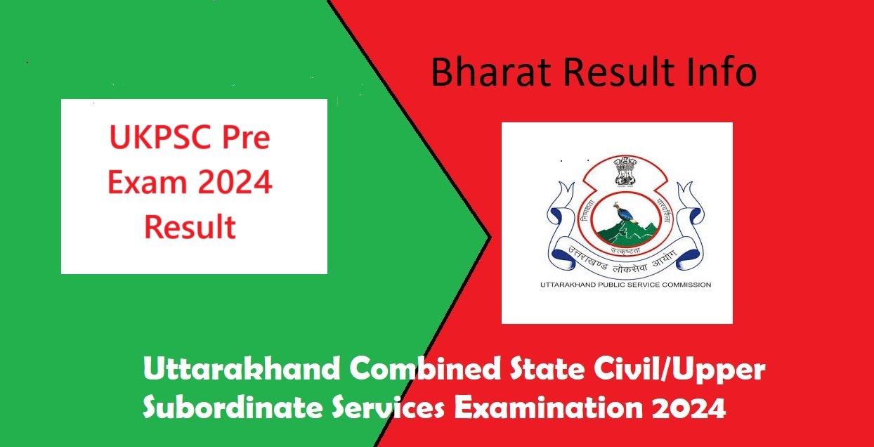 ukpsc pre result