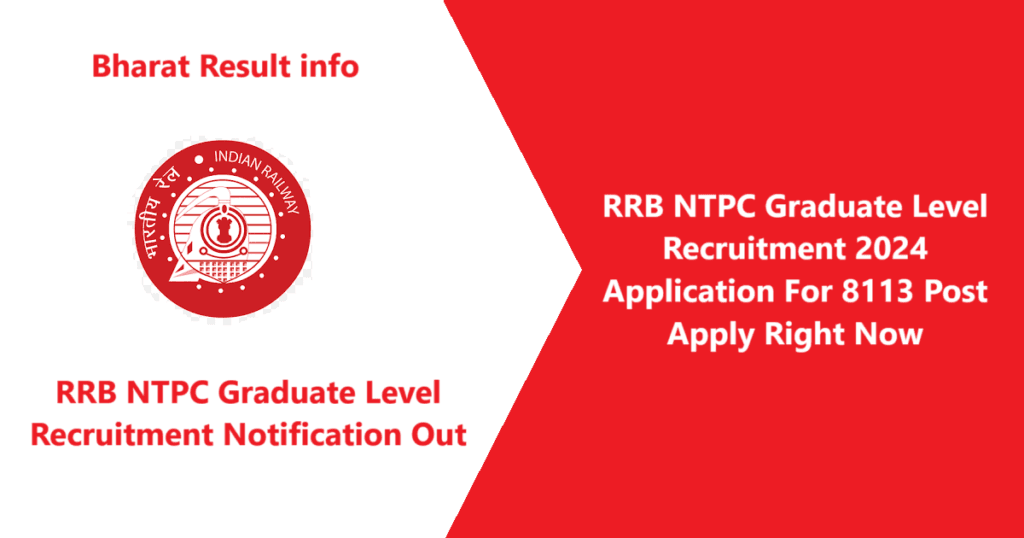 RRB NTPC Graduated Level Recruitment