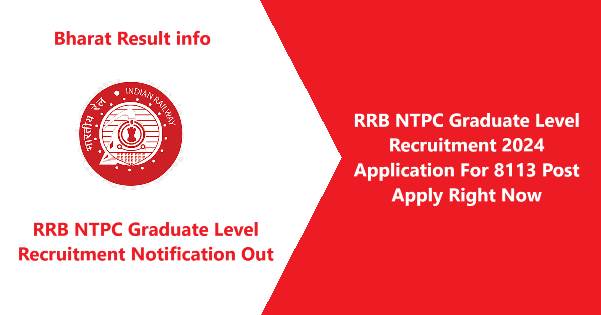 RRB NTP[C Graduated Level Recruitment