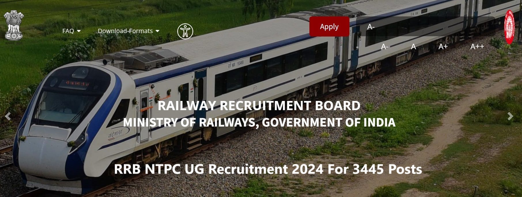 RRB NTPC UG Recruitment 2024