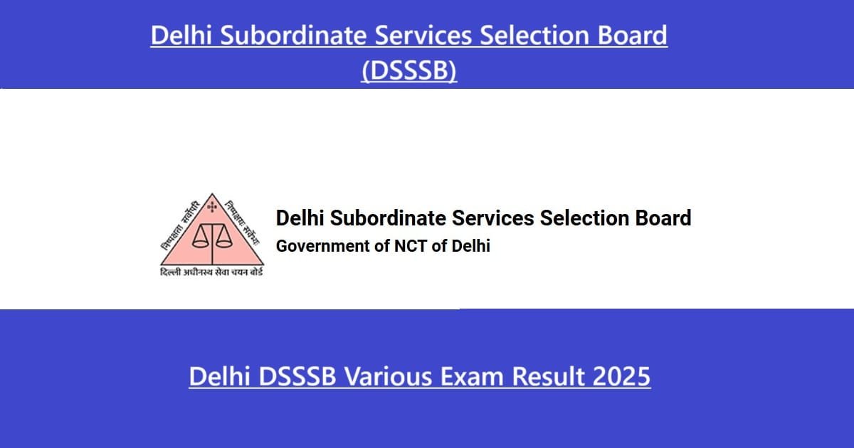 Delhi DSSSB