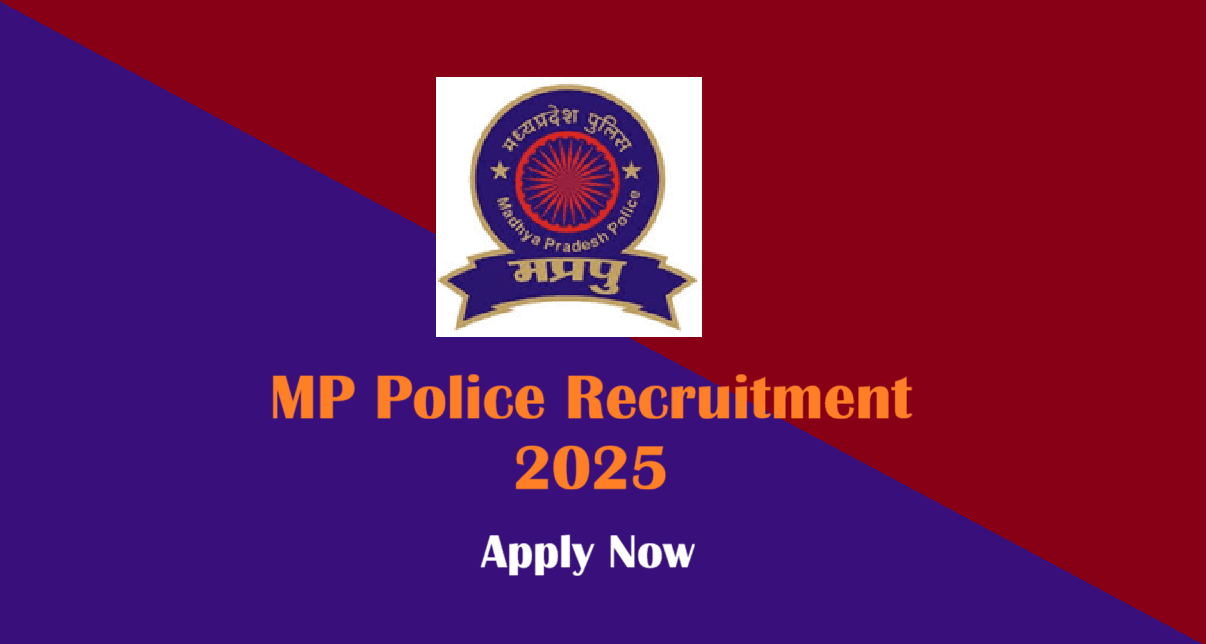 MP Police Constable Vacancy 2025