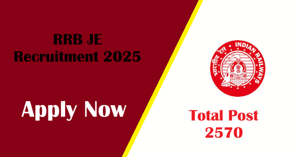 RRB JE Recruitment 2025