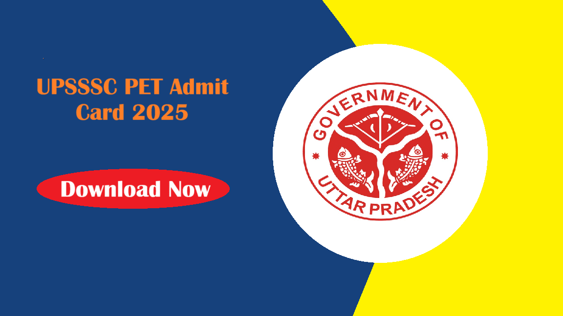 UPSSSC PET Admit Card 2025