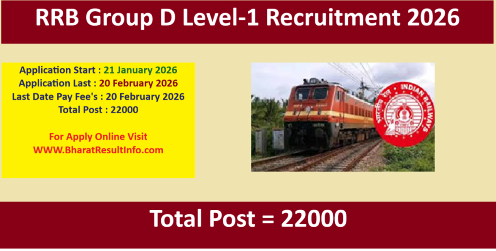 RRB Group D Recruitment 2026