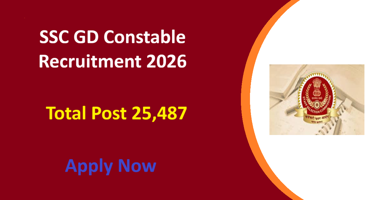 SSC GD Constable Recruitment 2026